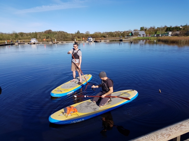 SUP con gli amici 