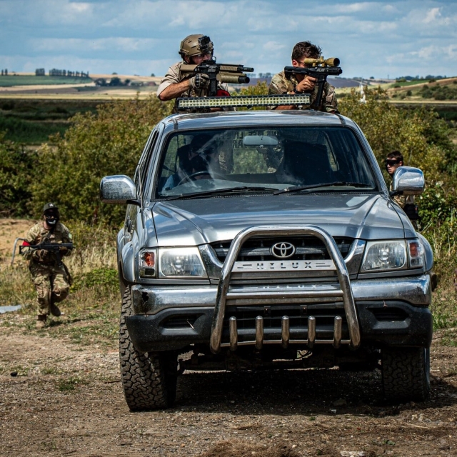  El Hilux puede manejar todo tipo de situaciones 