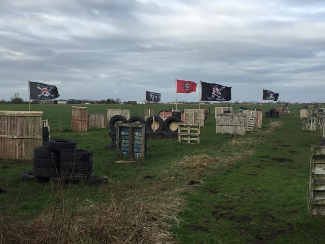 The Pirate Paintball Field
