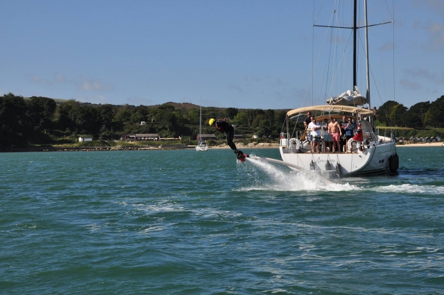  Flyboarding sulla costa meridionale