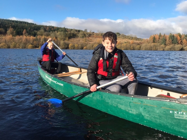 Canoeing in Wales