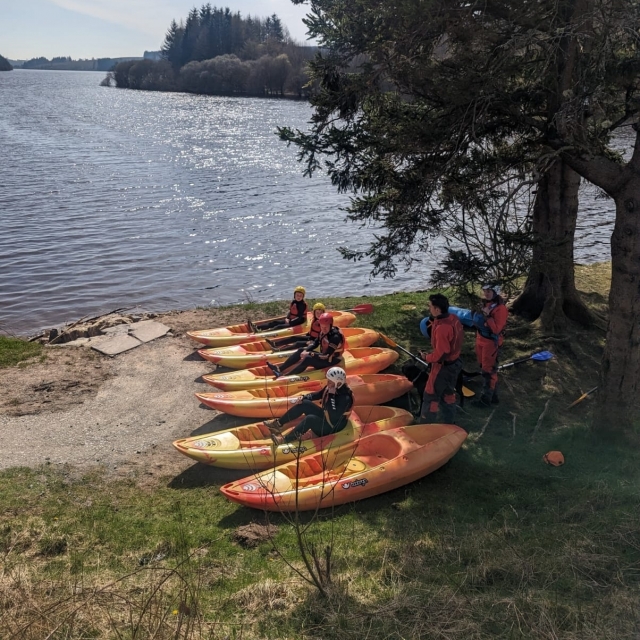 Come and enjoy kayaking with your family