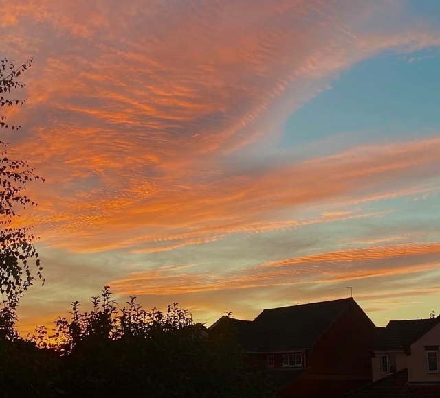  Cielo nocturno sobre Norwich