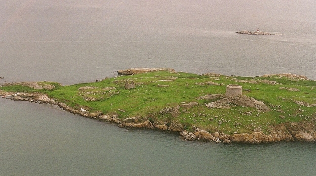  Dalkey Island dall'alto