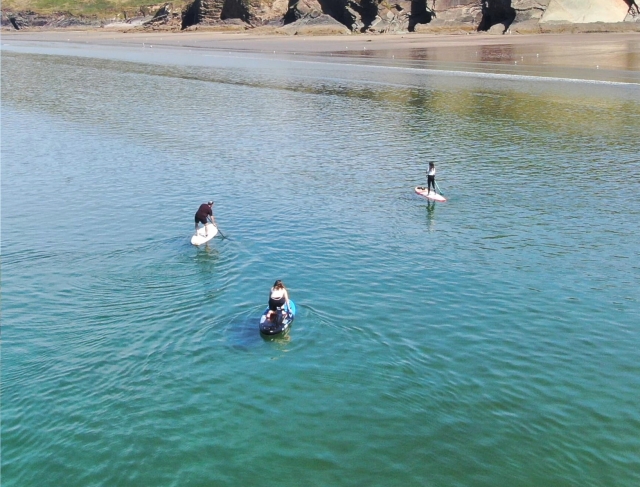  Esplorazione con una sessione di SUP 