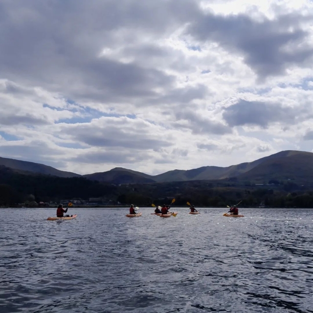  Out on Llyn Padarn
