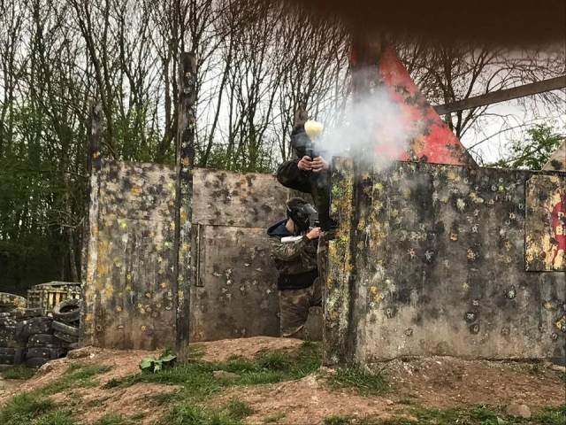 Loucura do paintball! 