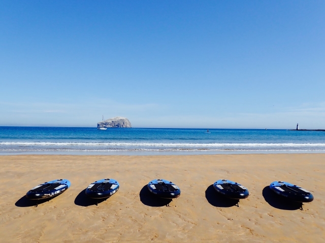  Arenas doradas en East Lothian 