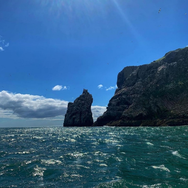 Viste della scogliera di Howth 