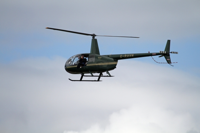 Fly on board our helicopter