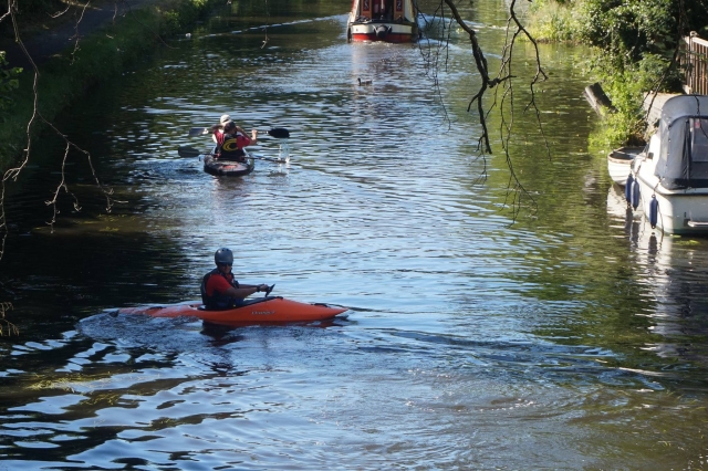  Kayak de rivière dans le Leicestershire 