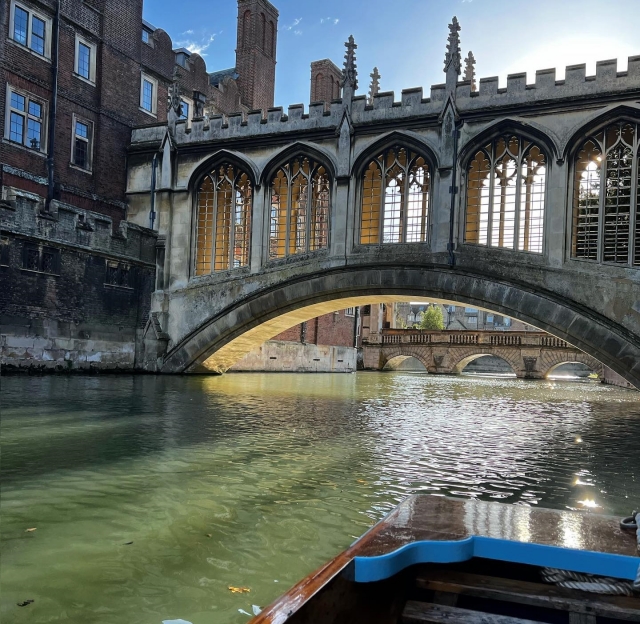  Stocherkahnfahrten in Cambridge 