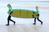 Surfbrett- und Neoprenanzug-Verleih auf Westward Ho! Strand 2h