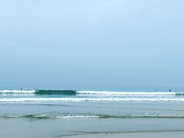  Ondas em Westward Ho! 