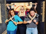 Group Axe Throwing in Deansgate for 70min+Food