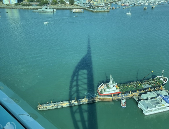  Blick über den Hafen von Portsmouth