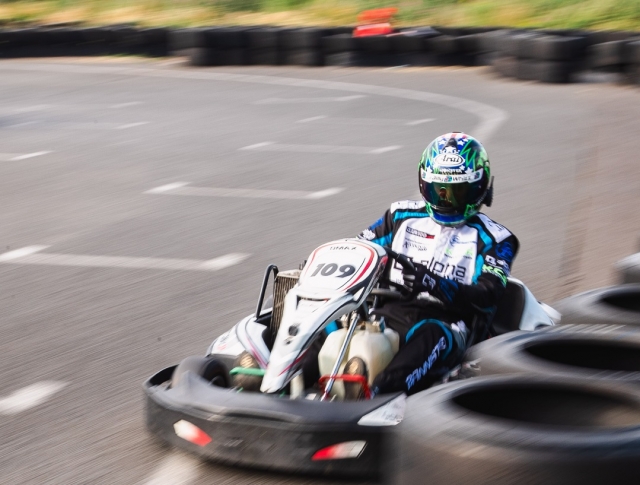 Karting action