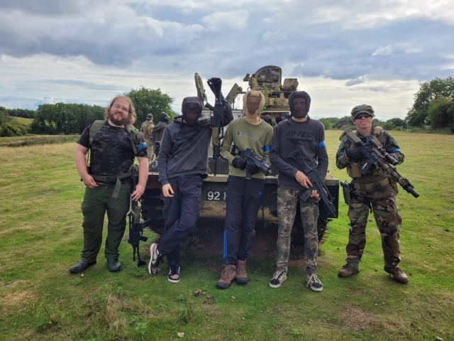  Sport di combattimento di gruppo a Caerwent 