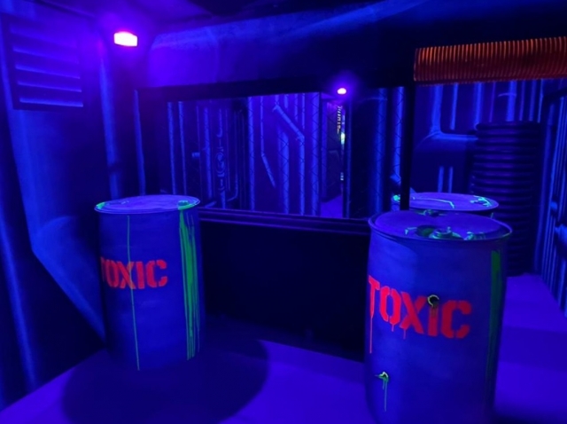 Detailed battle arena