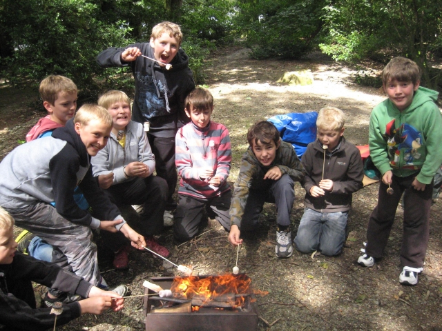 Aprendiendo bushcraft 