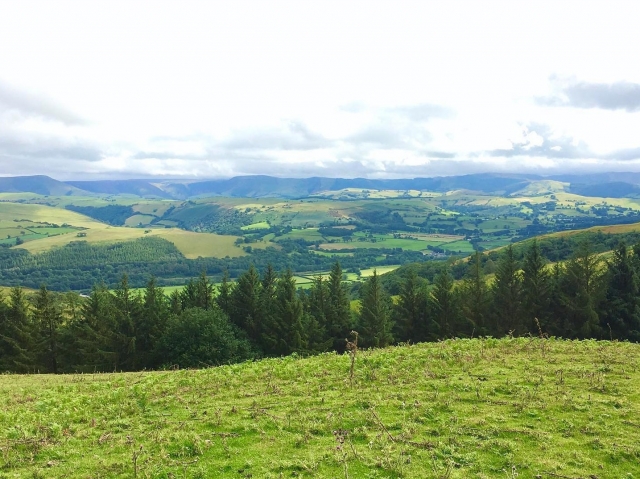  Bogenschießen in der walisischen Landschaft 