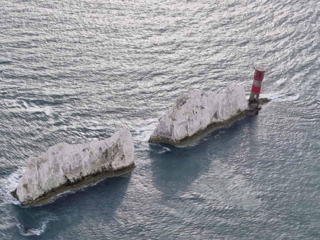 Spectacular views from the chopper