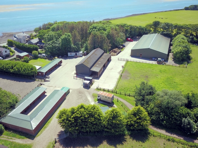 Riding school on the Menai Straits