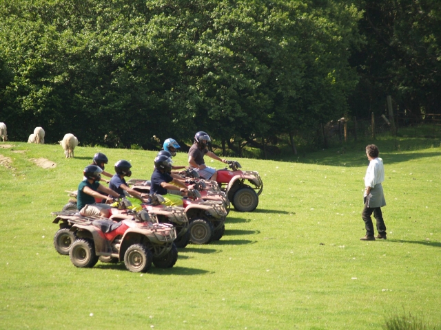 Geführte Quad-Fahrten für Kinder 