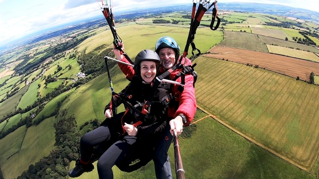 20-minute flight at Long Mynd