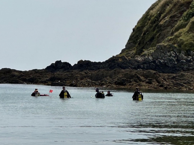  Plongées du rivage à Cornwall 