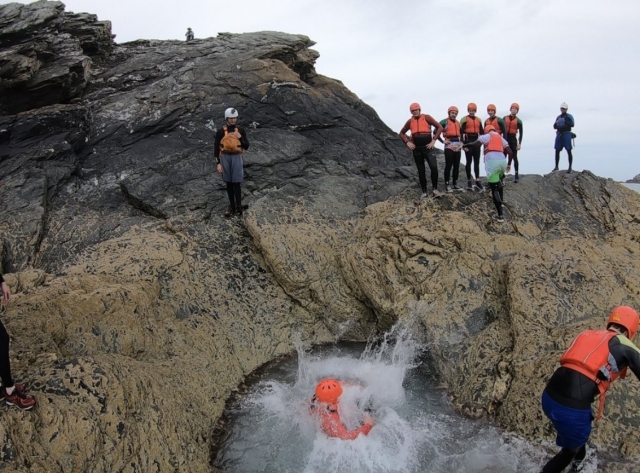  Pooltauchen in Snowdonia 