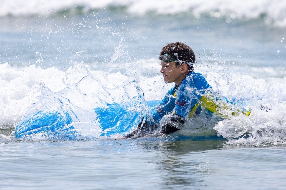 Into the wave