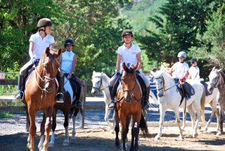 Equestrian camps for children from 8 to 18 years old
