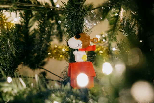Snoopy on the Christmas tree 