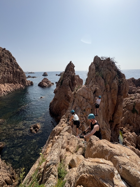 Review of Anna about Via Ferrata Cala del Molí with Photos 2h 30 min