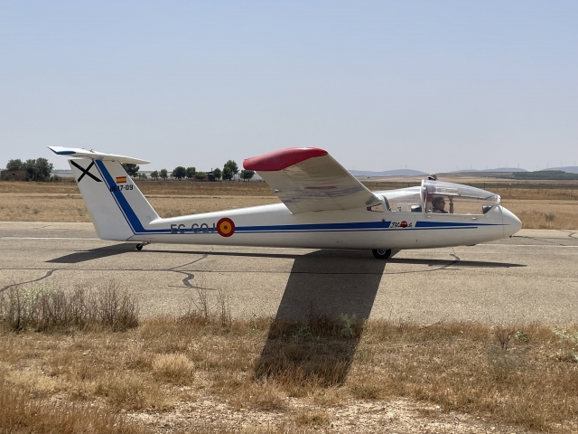 Review of Alejandro about Sailing flight in Lillo Toledo half an hour