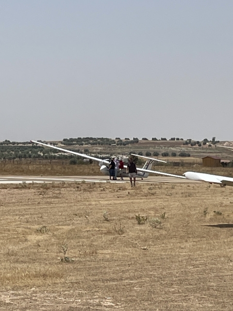 Review of Beatriz about Sailing flight in Lillo Toledo half an hour