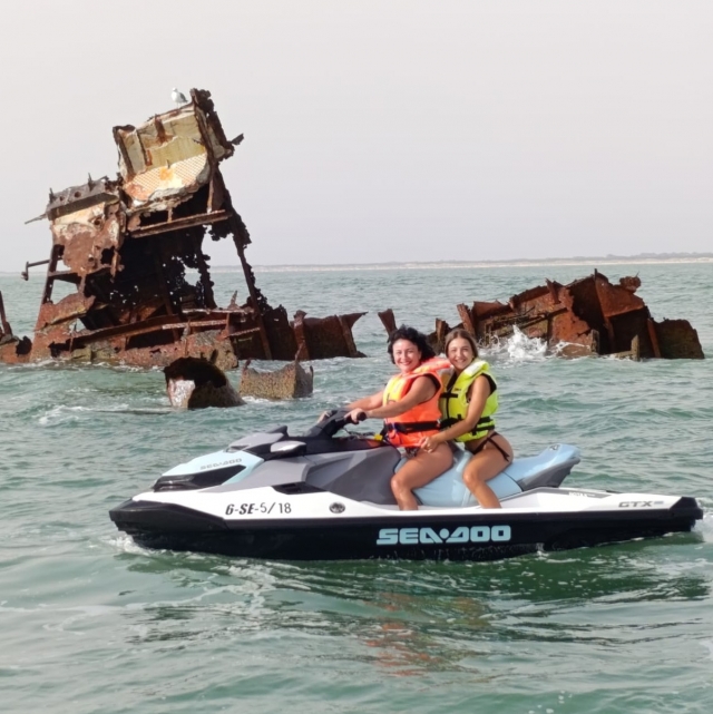 Review of Hugo about Jet ski route to the Rice Boat, 30 minutes