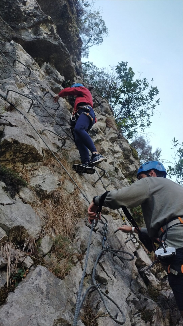 Review of Mónica about Way Ferrata Gorge of Bays + 4 Tirolinas