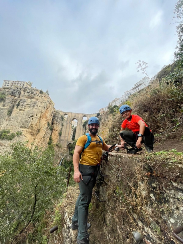 Review of Alejandro about Double Way Ferrata Tajo de Ronda Initiation, 2h