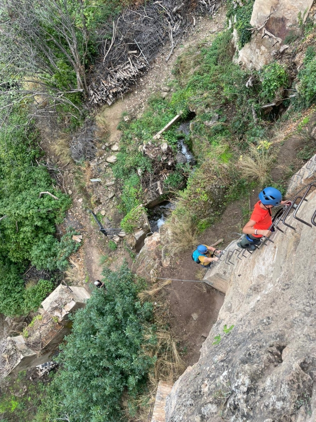 Review of Roque about Double Way Ferrata Tajo de Ronda Initiation, 2h