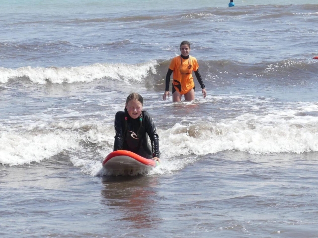 Surfing Spain