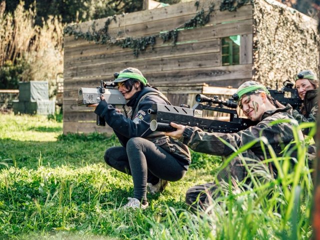 Laser Combat since 8 years in Santa Susana
