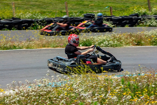 At full speed 