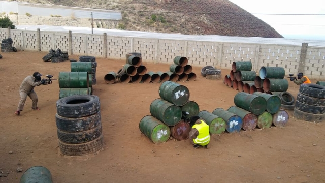 Paintball and 100 balls in Guimar offer residents