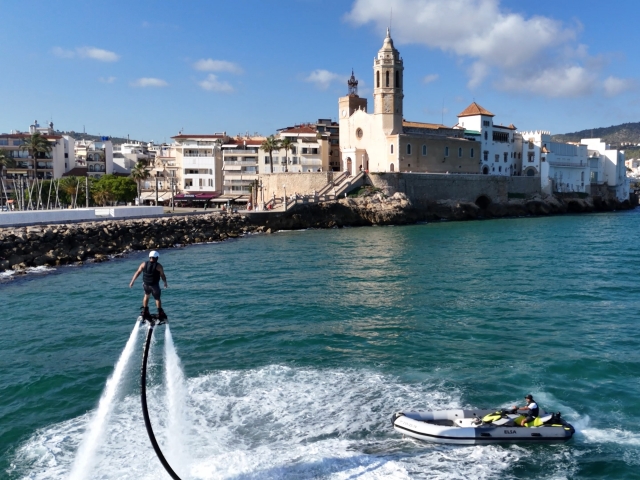Flyboard session in Port d'Aiguadolç, 1 hour