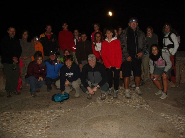 Night hiking, Perseid meteor shower