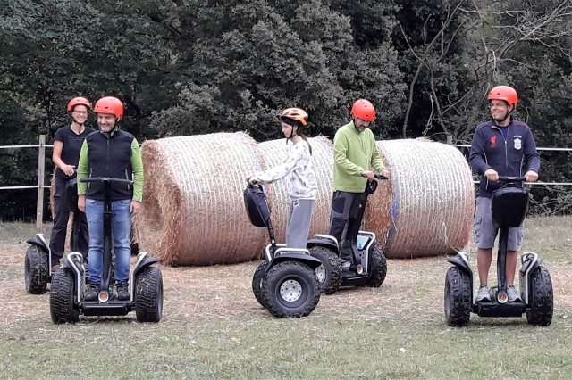 Segway route in La Garrotxa 1 hour