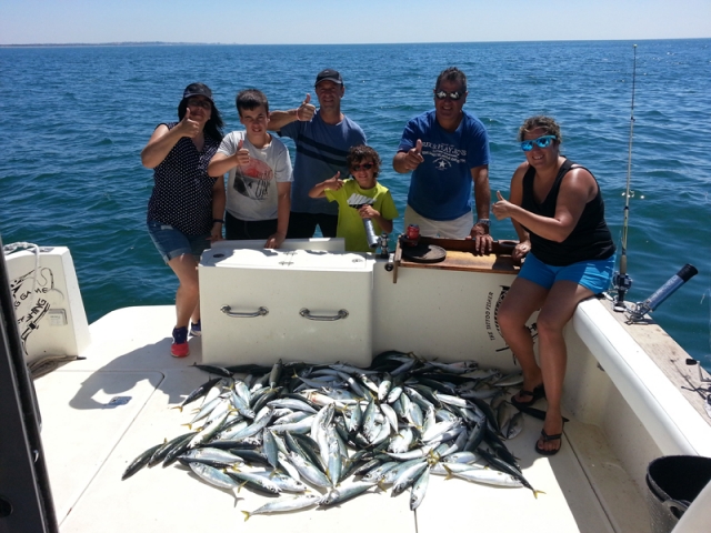 Isla Cristina light fishing workshop half a day