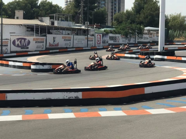Karting circuit in Benidorm 